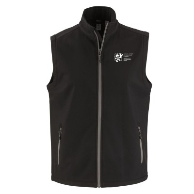 Puffer softshell vest